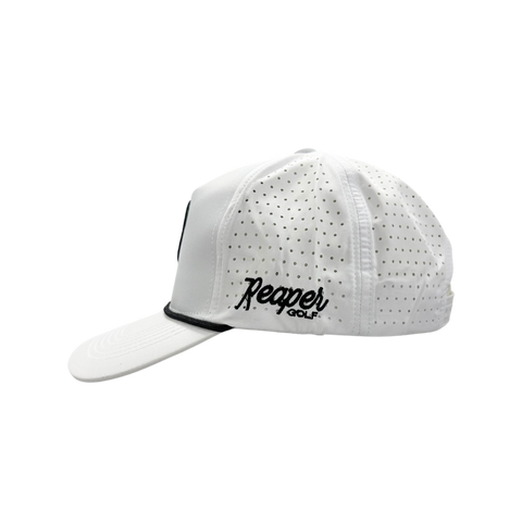 Reaper Golf White Rope Hat