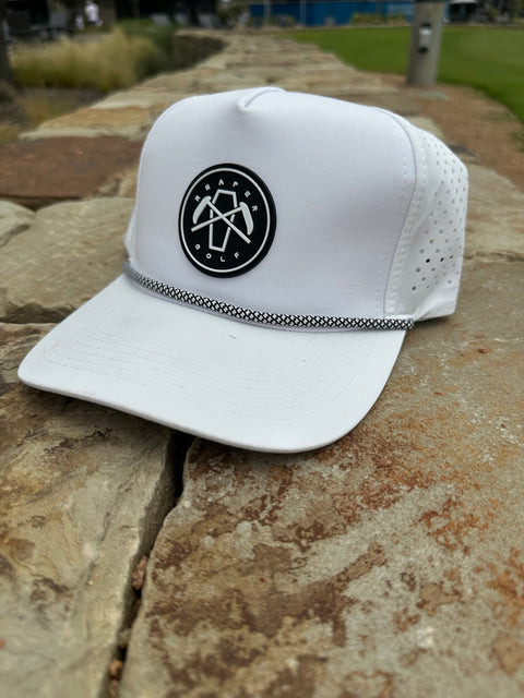 Reaper Performance rope hat - white