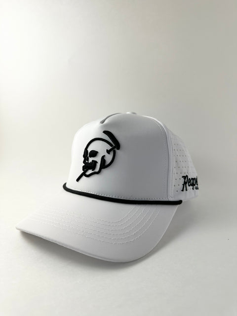 Reaper Golf White Rope Hat