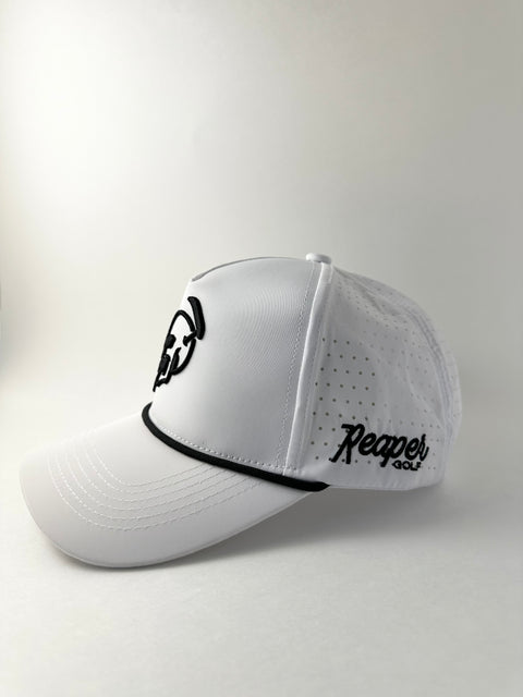 Reaper Golf White Rope Hat