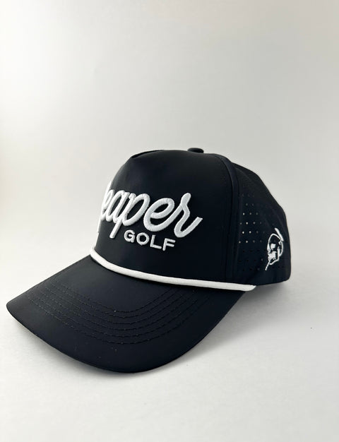 Reaper Golf Black Rope Hat