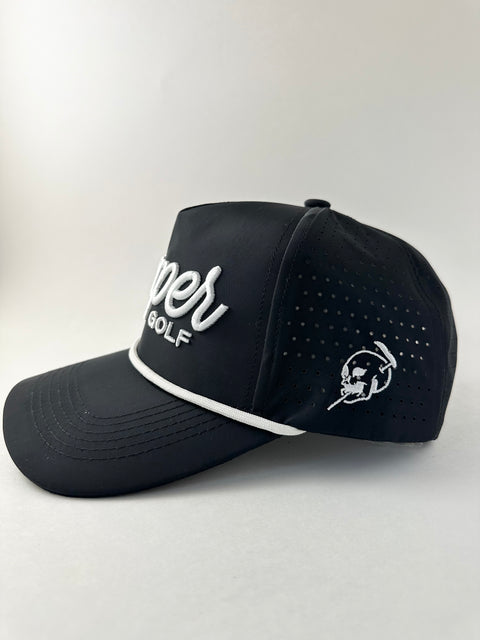 Reaper Golf Black Rope Hat