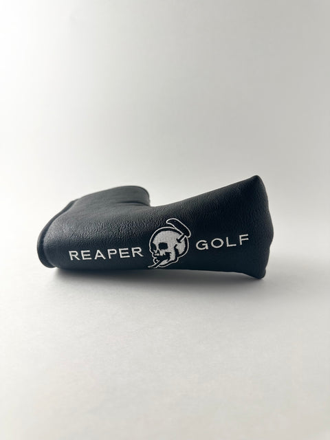 Black Vegan Leather Putter Cover