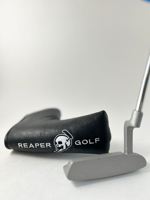 Black Vegan Leather Putter Cover